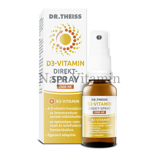 Dr. Theiss D3-vitamin direkt-spray 2000NE 20ml